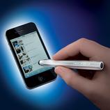  The pencil&rsquo;s conductive tip lets you work precisely on all displays that work using surface tension (can also be used on displays that are operated using pressure).