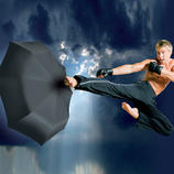  You&rsquo;ll be hard put to find a stronger automatic umbrella than this one.
