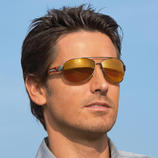  In the classic aviator style with double bridge and &hellip;
