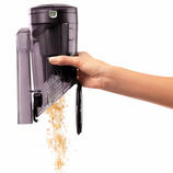  Easy to empty dust container