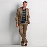 Nanoflex&reg; Cotton Suit Don&rsquo;t worry about spots and stains: This light-coloured summer suit practically resists them all.