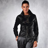 Handbag Leather Jacket 15.5 oz. As soft as a glove. Stows in practically every handbag.