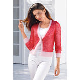  Soft pastel on the one side and bright red on the other &ndash; the clever play of pink and red on both sides allows for a wide range of styling options.