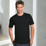  Crew-Neck Shirt, Black
