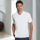  V-Shirt, White