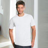  Crew-Neck Shirt, White