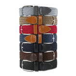 Belts' Elasticated Belt, Men Infinitely adjustable and elastic.