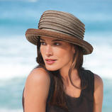 Mayser Accordion Hat The stitched-cord accordion hat in hemp: The nearly indestructible hat that you an fold up.