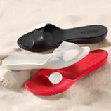 Samsonite Bath Slippers A mere 4 oz light &ndash; great to pack in your luggage, your sports or sauna bag.