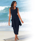 Holiday Dress (without Hip Wrap) The easy-care holiday dress.