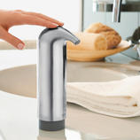 Designer Soap Dispenser Nicer, cleaner, and more sanitary: The designer soap dispenser without corners and edges.