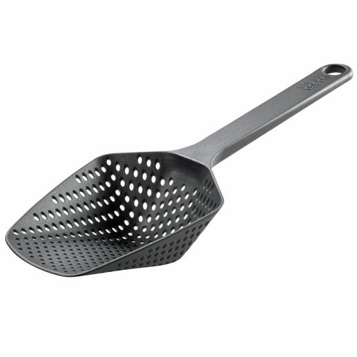 Scoop Colander Safely remove & drain boiled, blanched & fried dishes. Also suitable for large quantities.