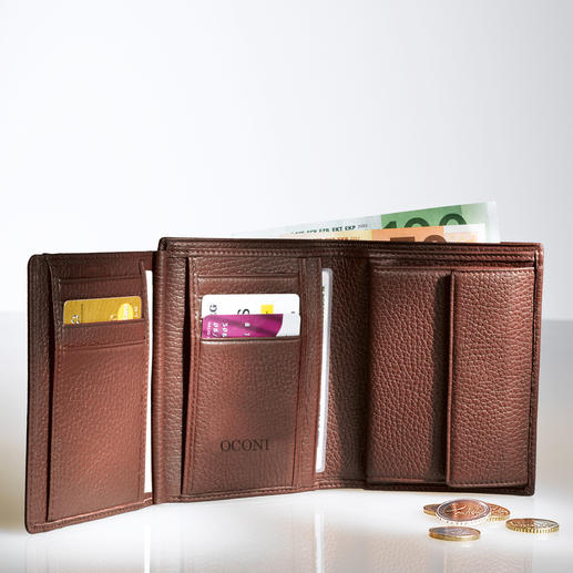 Deerskin Wallet Rare deerskin nappa leather. More practical and better organised than most other wallets.