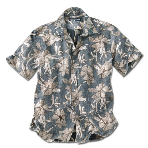 Reyn Spooner Hawaiian Shirt &ldquo;Hibiscus Flower&rdquo; You should buy your Hawaiian shirt in Hawaii &ndash; or&hellip;
From Reyn Spooner. Made in Hawaii.