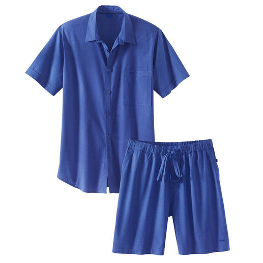 Joop! Check Pyjamas In fresh cotton. A fancy, lightweight lounge suit for summer.