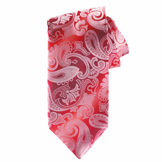 Rosso Paisley Tie One of the most elegant tie designs. In an exceptionally rare version.