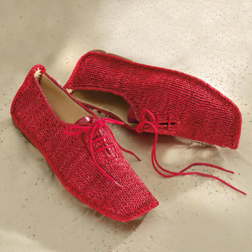 Knitted Shoes Unusual. Comfortable. And very, very cool.