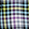 Black/Violet/Turquoise/Yellow