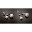 2-in-1 “Floating Pearl” Earrings