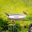 Granicium® Bird Bath with Stainless Steel Stand