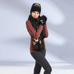 TWINSET Knitted Floral Scarf, Hat or Gloves