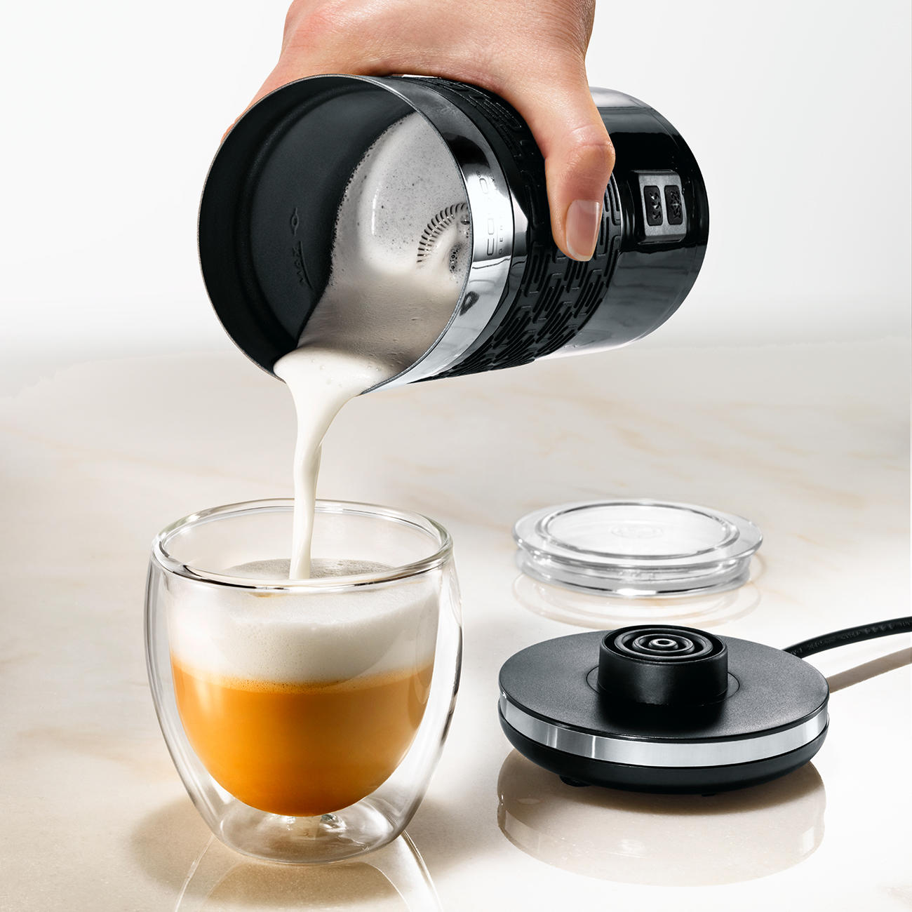 Fomini Crema Milk Foamer 3year product guarantee