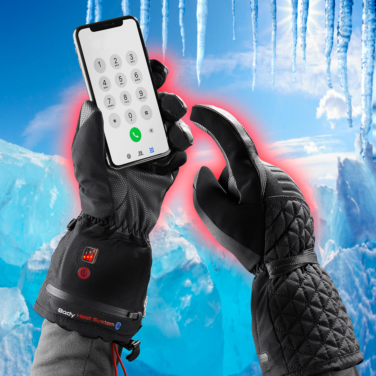 Heatable Winter Gloves | 3-year product guarantee
