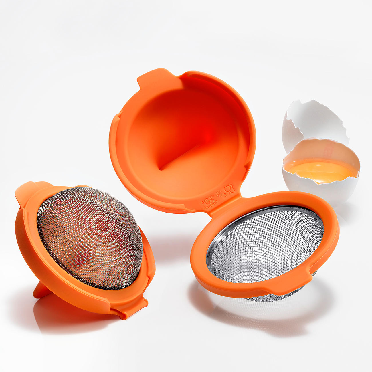 Egg Poacher, Set of 2 3year product guarantee