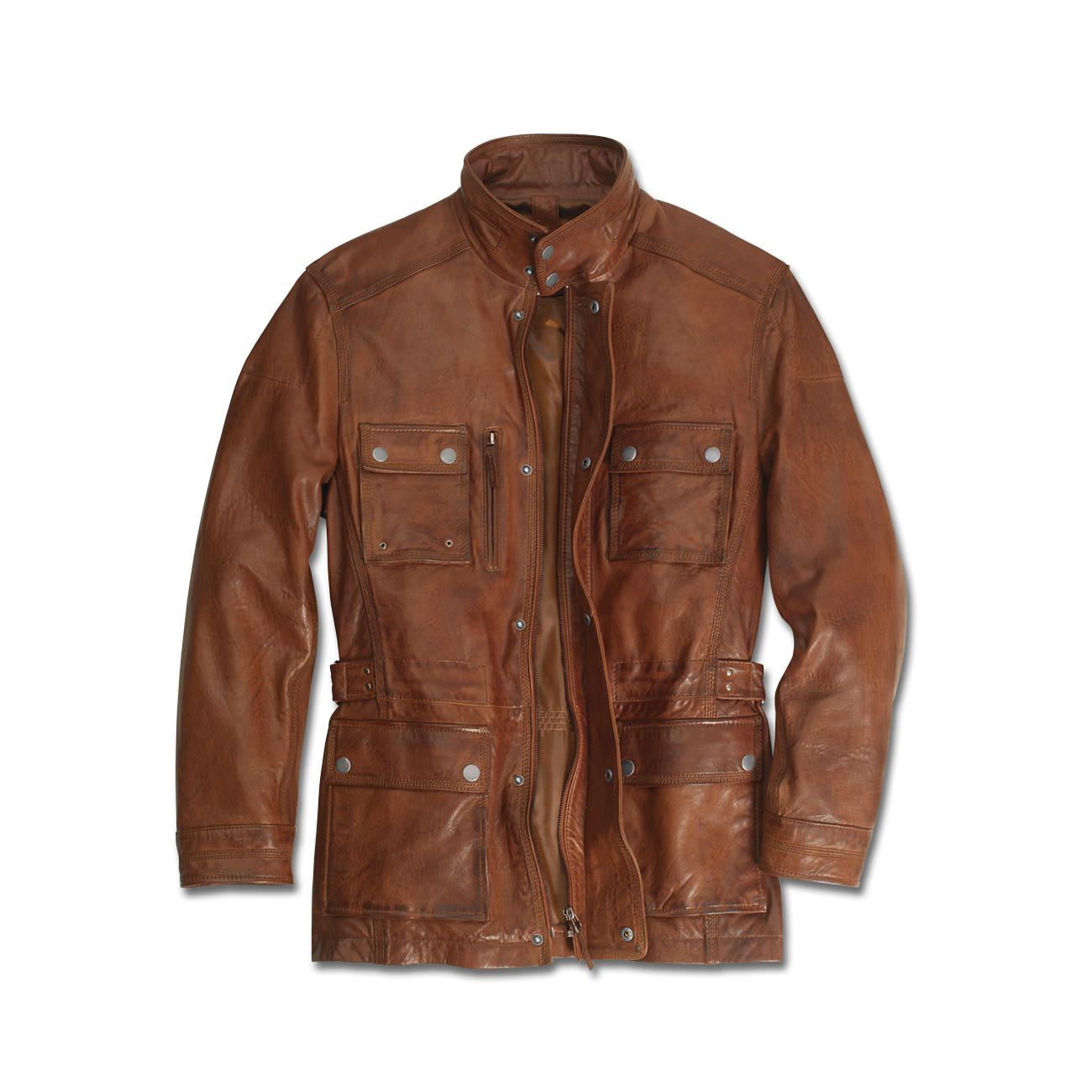 Buy Lambskin Leather Field Jacket online
