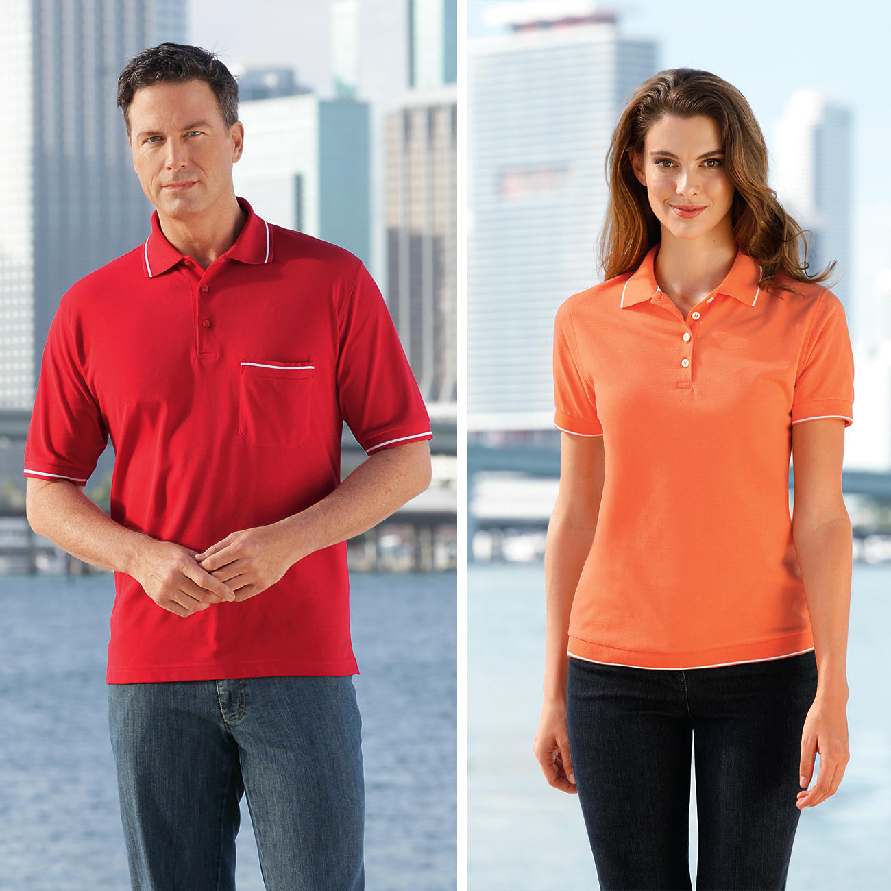 Buy Pima Polo Shirt, Ladies or Men online