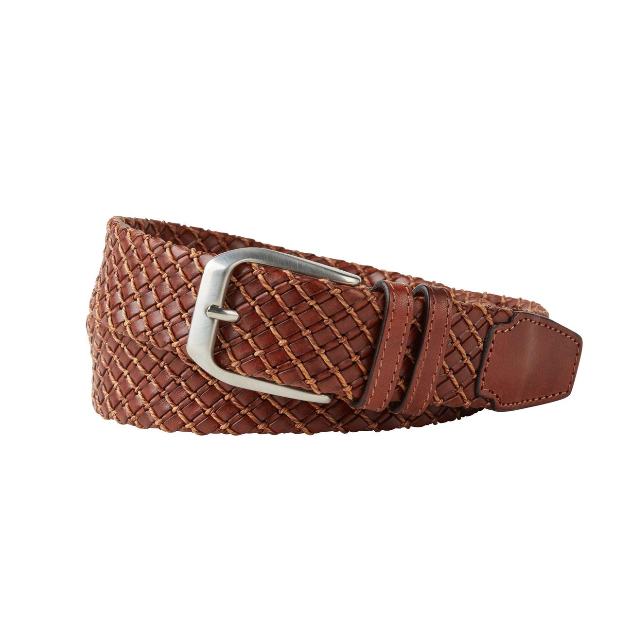 Leather Braided Business Belt | Discover classics