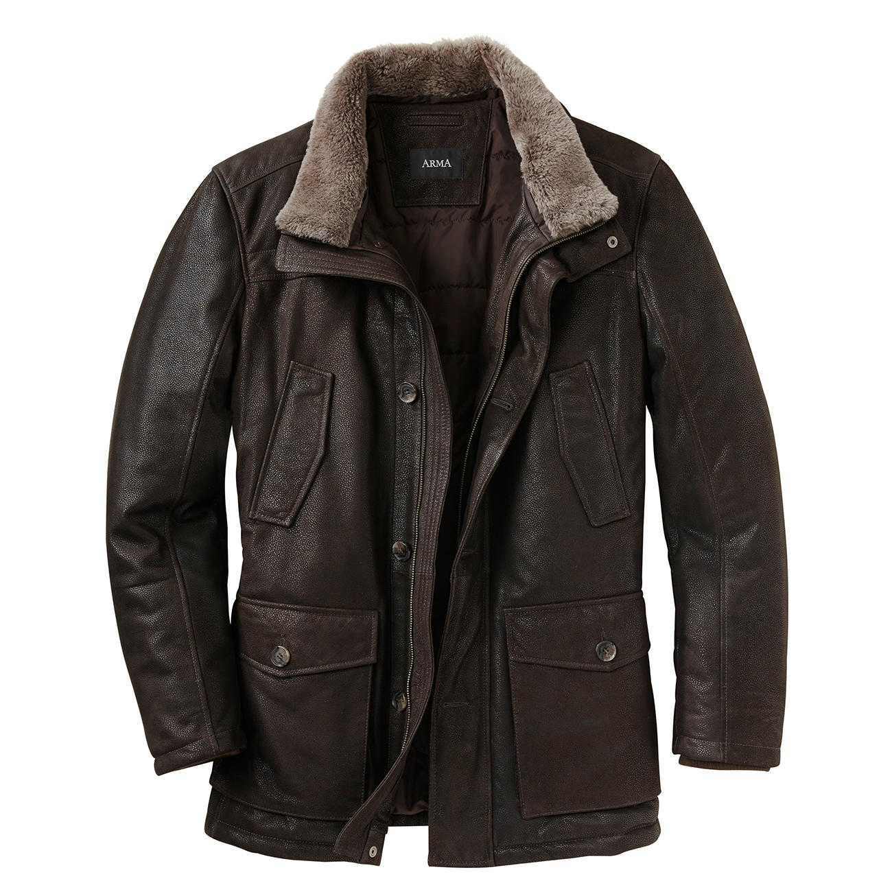 Arma Himalaya Goat Leather Jacket - Extremely soft and as light as a ...