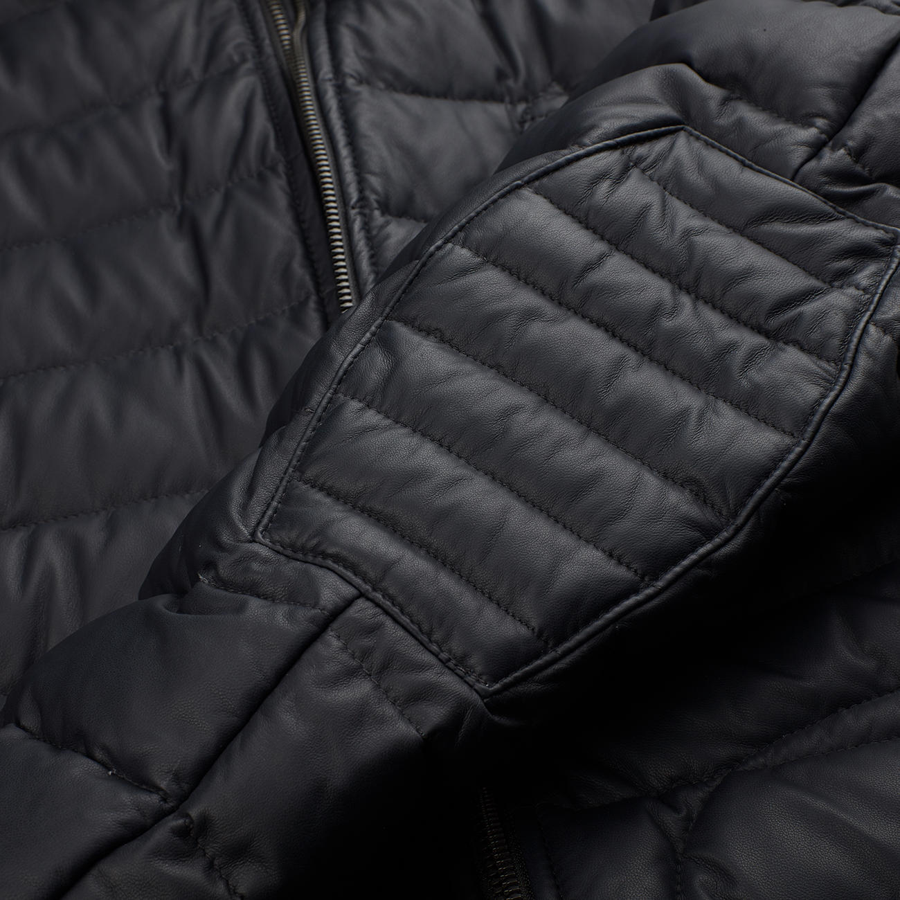 Heinz Bauer Manufakt Leather Down Jacket discover