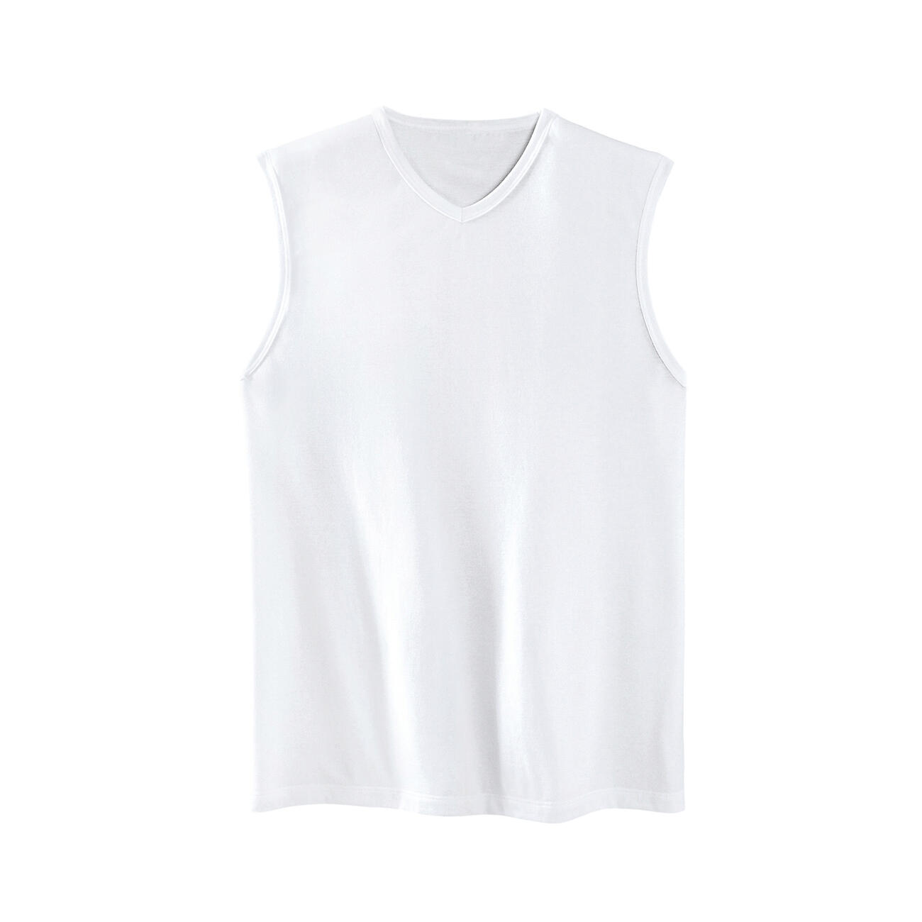 Buy Sleeveless T-shirt, Round neck or V-neck online