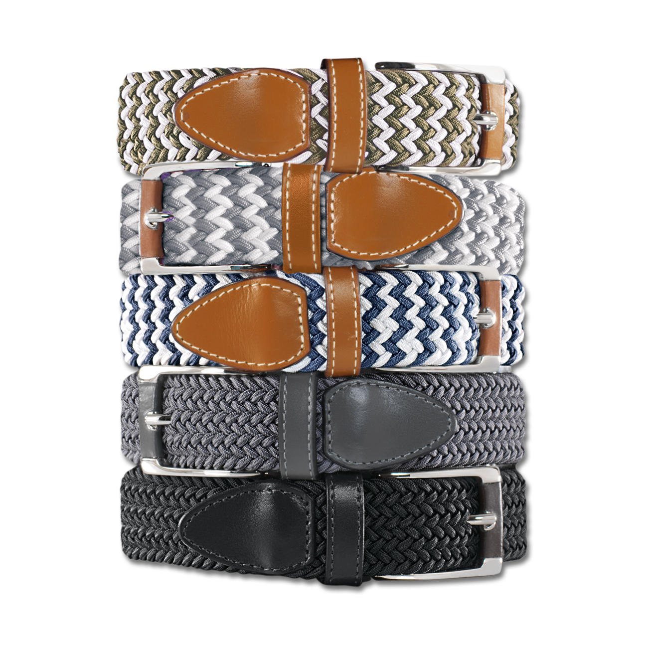 Belts' Elasticated Belt, Ladies - Infinitely adjustable and elastic.