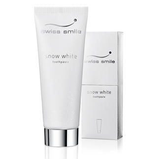 swiss smile Whitening Toothpaste or “Pearl Shine & Repair Conditioner“ Brilliant pearly whites. Without aggressive abrasives, chemical brighteners, or peroxide.