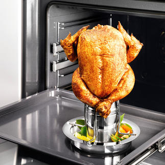 Chicken Griller with aroma infuser Now with aroma infuser. Makes your crispy poultry even juicier and more aromatic.