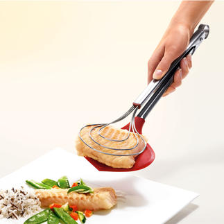 XXL Cooking Tongs Extra wide cooking tongs – even the most delicate foods can now be held securely.