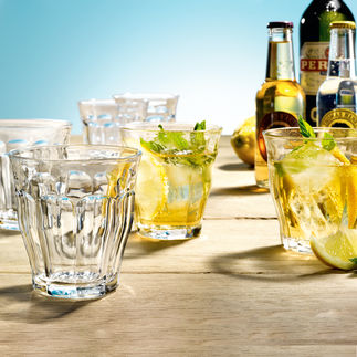 Picardie Glass Tumblers, Set of 6 Timeless. Beautiful. Unbeatable: The classic French Picardie glass tumblers.