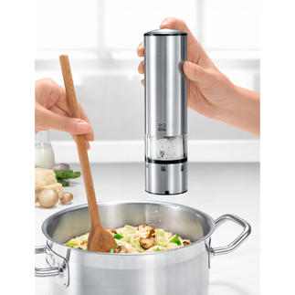 Peugeot Electric Spice Mill The winner among electrical pepper mill tests. With automatic sensor and LED light.