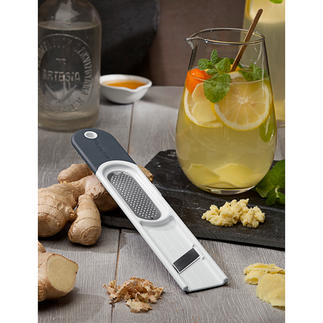 Microplane® Ginger Tool 3-in-1 The 3-in-1 tool: Peels, grates and slices ginger in an instant.
