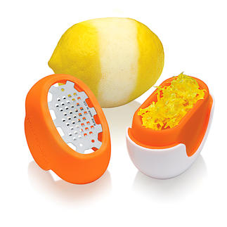 Microplane® Flexible Zester/Grater Particularly handy and precise. Cuts gently rather than tearing.