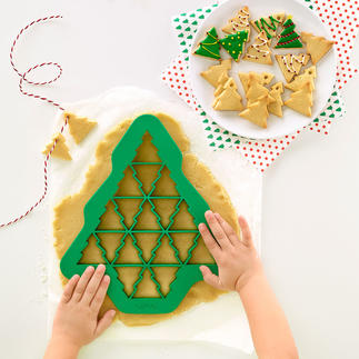Cutting Template, Set of 3 (Christmas Tree, Heart, Snowflake) With just one cookie cutter make up to 19 (!) perfectly shaped biscuits all at the same time.