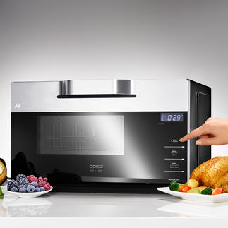 Inverter Combi Microwave IMCG25 A rare find: A microwave with grill, hot air and modern inverter technology.