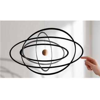 Science Fiction Ellipse Mobile Our solar system – as an artistic mobile.
