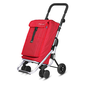 Shopping Trolley “Go up” Push don't pull. Lightweight with a huge capacity. With a separate "freezer compartment”.