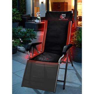 Heated Garden Chair Pad or Heated Folding Armchair Your comfy garden chair is now even more comfortable – with cosy heat in a choice of 3 temperatures.