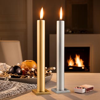 “Eternal” Candle Amazing effect: Stylish stick candle which never seems to burn down.