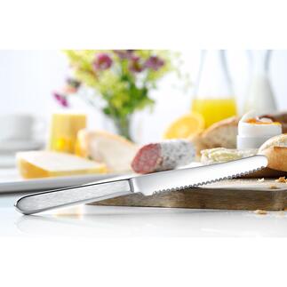 Snack Knife, Set of 6 The perfect breakfast knife: Ideal for cutting and spreading.