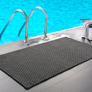 Plaited Door Mat Robust enough for outdoor use, soft enough for bare feet.